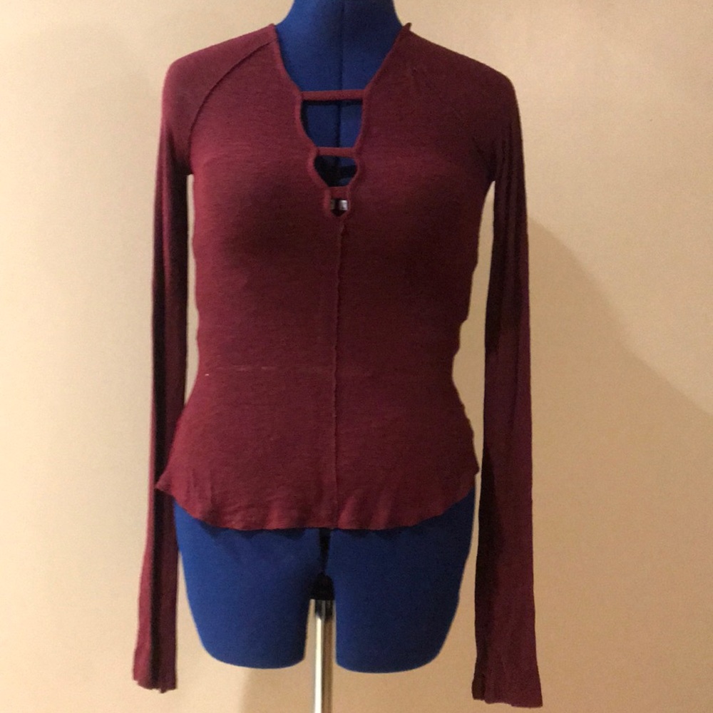 Free People Strappy Chest Top